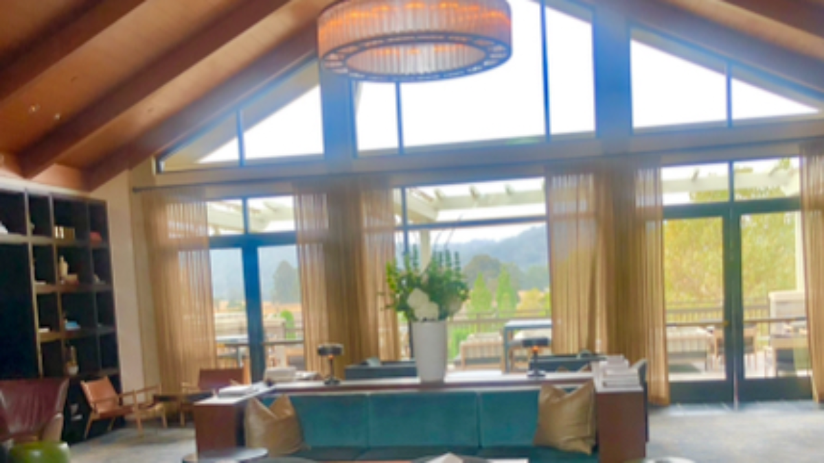 California cuisine dishes at Rosewood Sand Hill restaurant