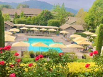 Rosewood Sand Hill outdoor pool with mountain views