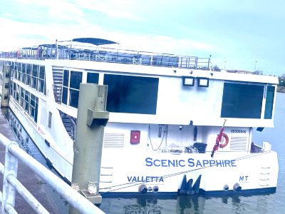 Scenic Sapphire river cruise on the Rhône, ideal for incentive travel and networking programmes